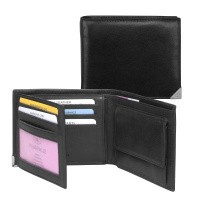 dR Amsterdam Billfold 15533 Zwart