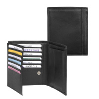 dR Amsterdam Herenportemonnee 67704 Zwart