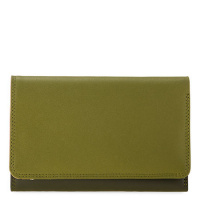 My Walit 363 Medium Tri Fold W/Outer Zip Purse Olive