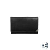 dR Amsterdam Damesportemonnee 15158 Zwart