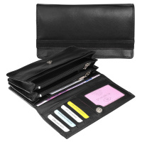 dR Amsterdam Damesportemonnee 67190 Zwart