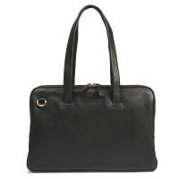 Plevier 150 Dames Business Schoudertas Zwart Hearst