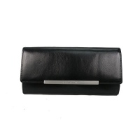 Claudio Ferrici 18905 Damesportemonnee Zwart Classico