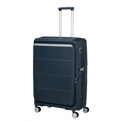 Samsonite Paralux Spinner 75cm Exp Midnight Blue Foto van Samsonite Paralux Spinner 75cm Exp Midnight Blue