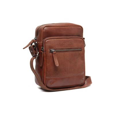 Foto van The Chesterfield Brand Schoudertas Amantea Cognac