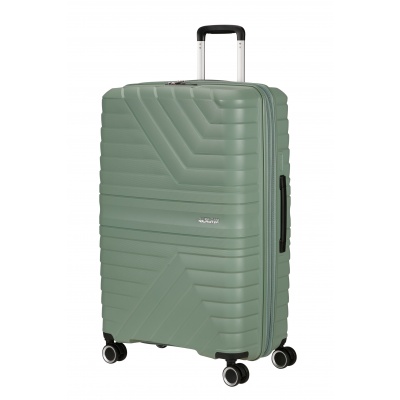 Foto van American Tourister Flytwist Spinner 78cm TSA Exp Botanic Green