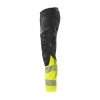 Afbeelding van MASCOT® Workwear Broek met kniezakken | ACCELERATE SAFE | 0917 zwart/hi-vis geel | 19679-236-0917