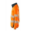 Afbeelding van MASCOT® Workwear Sweatshirt met rits | ACCELERATE SAFE | 1444 hi-vis oranje/donkerpetrol | 19184-78