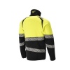 Afbeelding van MASCOT® Workwear Fleecetrui met rits | ACCELERATE SAFE | 0917 zwart/hi-vis geel | 25003-315-0917