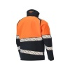 Afbeelding van MASCOT® Workwear Softshell jas | ACCELERATE SAFE | 01014 donkermarine/hi-vis oranje | 25002-246-010