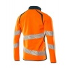 Afbeelding van MASCOT® Workwear Sweatshirt met rits | ACCELERATE SAFE | 1444 hi-vis oranje/donkerpetrol | 19184-78