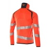 Afbeelding van MASCOT® Workwear Gebreide trui met korte rits | ACCELERATE SAFE | 22210 hi-vis rood/donkermarine |