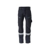 Afbeelding van MASCOT® Workwear Broek met kniezakken | ACCELERATE MULTISAFE | 01017 donkermarine/hi-vis geel | 212
