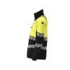 Afbeelding van MASCOT® Workwear Fleecetrui met rits | ACCELERATE SAFE | 0917 zwart/hi-vis geel | 25003-315-0917