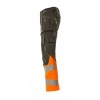 Afbeelding van MASCOT® Workwear Broek met spijkerzakken | ACCELERATE SAFE | 1814 donkerantraciet/hi-vis oranje | 1