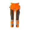 Afbeelding van MASCOT® Workwear Broek met spijkerzakken | ACCELERATE SAFE | 1418 hi-vis oranje/donkerantraciet | 1