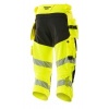 Afbeelding van MASCOT® Workwear Driekwart broek met spijkerzakken | ACCELERATE SAFE | 1709 hi-vis geel/zwart | 190