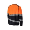 Afbeelding van MASCOT® Workwear Sweatshirt | ACCELERATE SAFE | 01014 donkermarine/hi-vis oranje | 25084-781-01014