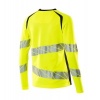 Afbeelding van MASCOT® Workwear T-shirt, met lange mouwen | ACCELERATE SAFE | 1709 hi-vis geel/zwart | 19091-771-1