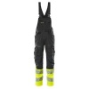 Afbeelding van MASCOT® Workwear Amerikaanse overall met kniezakken | ACCELERATE SAFE | 0917 zwart/hi-vis geel | 19