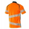 Afbeelding van MASCOT® Workwear Poloshirt | ACCELERATE SAFE | 1444 hi-vis oranje/donkerpetrol | 19083-771-1444
