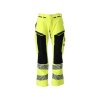 Afbeelding van MASCOT® Workwear Broek met kniezakken | ACCELERATE MULTISAFE | 17010 hi-vis geel/donkermarine | 213