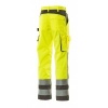 Afbeelding van MASCOT® Workwear Broek met kniezakken | SAFE COMPETE | 17888 hi-vis geel/antraciet | 07179-470-1788