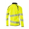 Afbeelding van MASCOT® Workwear Sweatshirt met rits | ACCELERATE SAFE | 17010 hi-vis geel/donkermarine | 19184-781