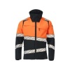 Afbeelding van MASCOT® Workwear Softshell jas | ACCELERATE SAFE | 01014 donkermarine/hi-vis oranje | 25002-246-010