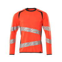 MASCOT® Workwear Sweatshirt | ACCELERATE SAFE | 22210 hi-vis rood/donkermarine | 19084-781-22210