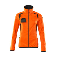 MASCOT® Workwear Fleecetrui met rits | ACCELERATE SAFE | 14010 hi-vis oranje/donkermarine | 19453-31