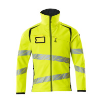 MASCOT® Workwear Softshell jas | ACCELERATE SAFE | 17010 hi-vis geel/donkermarine | 19002-143-17010