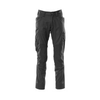 MASCOT® Workwear Werkbroek met kniezakken | ACCELERATE | 09 zwart | 18379-230-09
