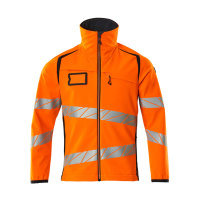 MASCOT® Workwear Softshell jas | ACCELERATE SAFE | 14010 hi-vis oranje/donkermarine | 19002-143-1401