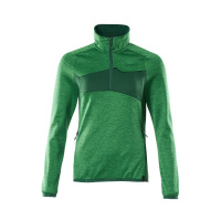MASCOT® Workwear Fleecetrui met korte rits | ACCELERATE | 33303 helder groen/groen | 18053-316-33303