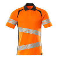 MASCOT® Workwear Poloshirt | ACCELERATE SAFE | 14010 hi-vis oranje/donkermarine | 19083-771-14010