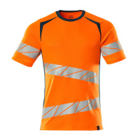 MASCOT® Workwear T-shirt | ACCELERATE SAFE | 1444 hi-vis oranje/donkerpetrol | 19082-771-1444