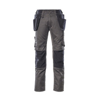 MASCOT® Workwear Werkbroek met spijkerzakken | UNIQUE | 1809 donkerantraciet/zwart | 17631-442-1809