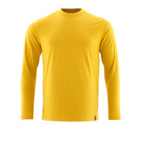 MASCOT® Workwear T-shirt, met lange mouwen | CROSSOVER | 70 kerriegeel | 20181-959-70