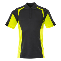 MASCOT® Workwear Poloshirt | ACCELERATE SAFE | 0917 zwart/hi-vis geel | 22083-771-0917