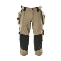 MASCOT® Workwear Driekwart Werkbroek met spijkerzakken | ADVANCED | 55 lichtkhaki | 17049-311-55