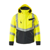 MASCOT® Workwear Winterjas | SAFE SUPREME | 17010 hi-vis geel/donkermarine | 15535-231-17010