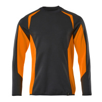 MASCOT® Workwear Sweatshirt | ACCELERATE SAFE | 01014 donkermarine/hi-vis oranje | 22084-781-01014