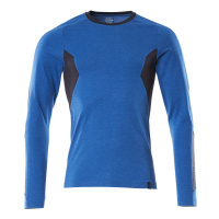 MASCOT® Workwear T-shirt, met lange mouwen | ACCELERATE | 91010 helder blauw/donkermarine | 18381-95