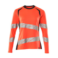MASCOT® Workwear T-shirt, met lange mouwen | ACCELERATE SA | 22210 hi-vis rood/donkermarine | 19091-