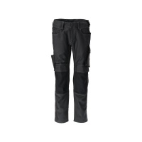 MASCOT® Workwear Broek met kniezakken | UNIQUE | 0918 zwart/donkerantraciet | 21979-459-0918