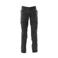 MASCOT® Workwear Werkbroek met dijbeenzakken | ACCELERATE | 09 zwart | 18679-442-09