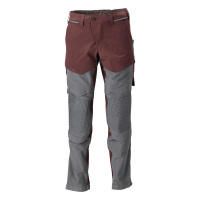 MASCOT® Workwear Werkbroek met kniezakken | CUSTOMIZED | 2289 bordeaux/steengrijs | 22279-605-2289