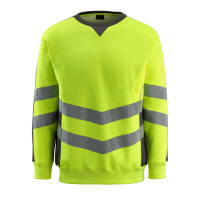MASCOT® Workwear Sweatshirt | SAFE SUPREME | 1718 hi-vis geel/donkerantraciet | 50126-932-1718