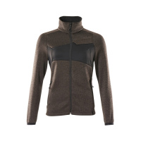 MASCOT® Workwear Gebreide trui met rits | ACCELERATE | 1809 donkerantraciet/zwart | 18155-951-1809